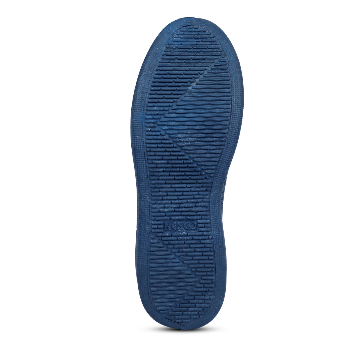 Slip-On Knitted Walking Sneakers - Navy