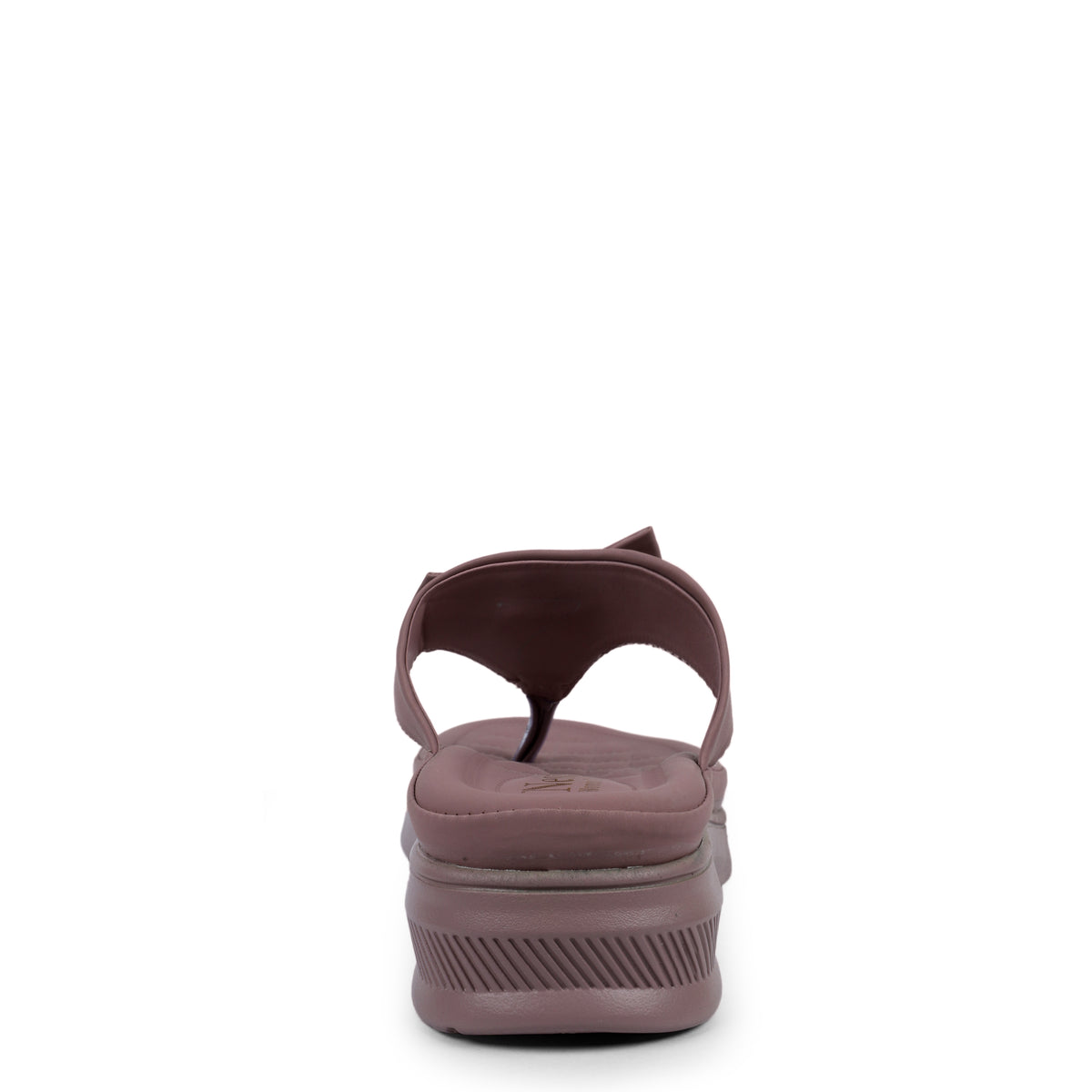 Chic Bow Accent Sandals - Mauve Pink
