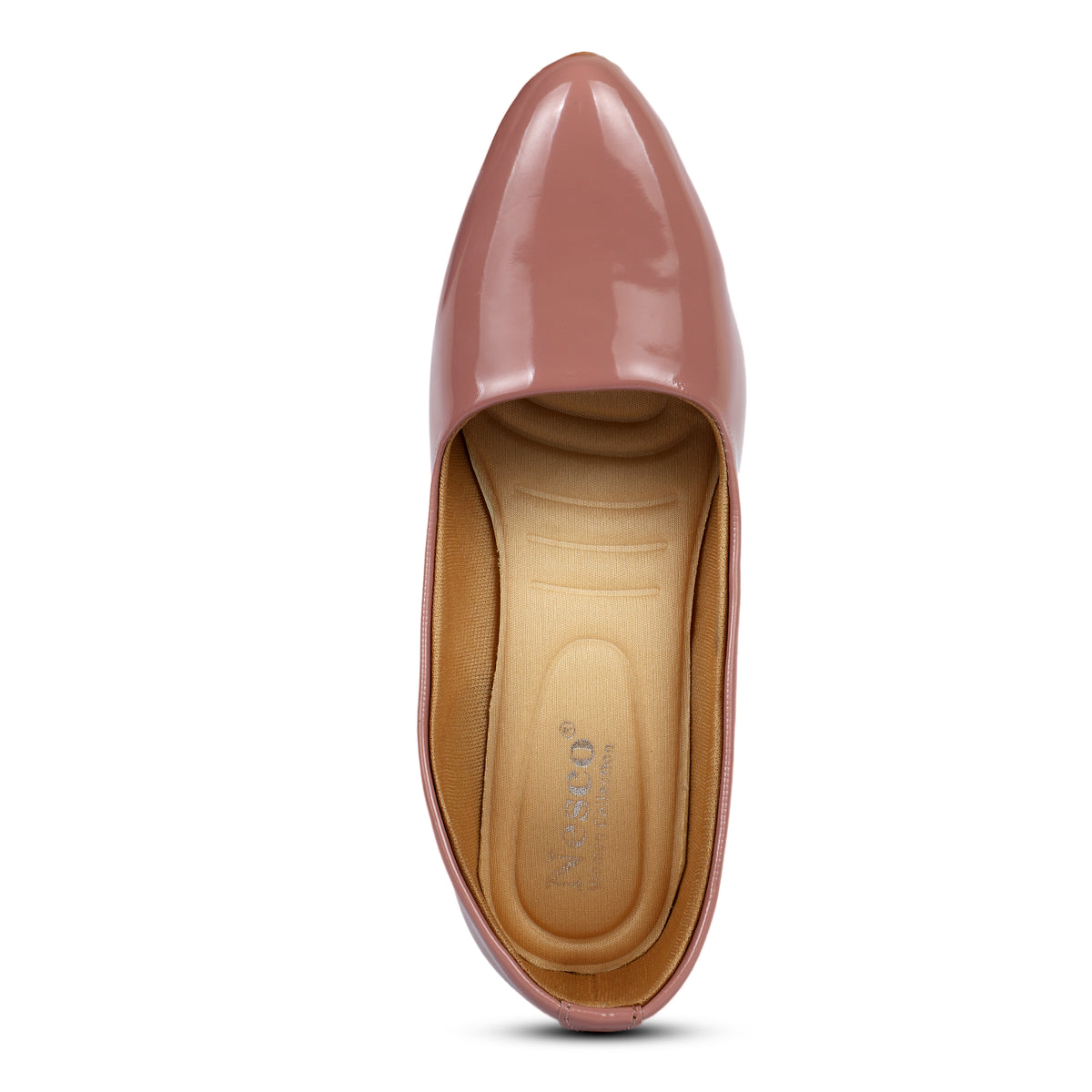 Classic Pointed Toe Low Heel Pumps - Pink