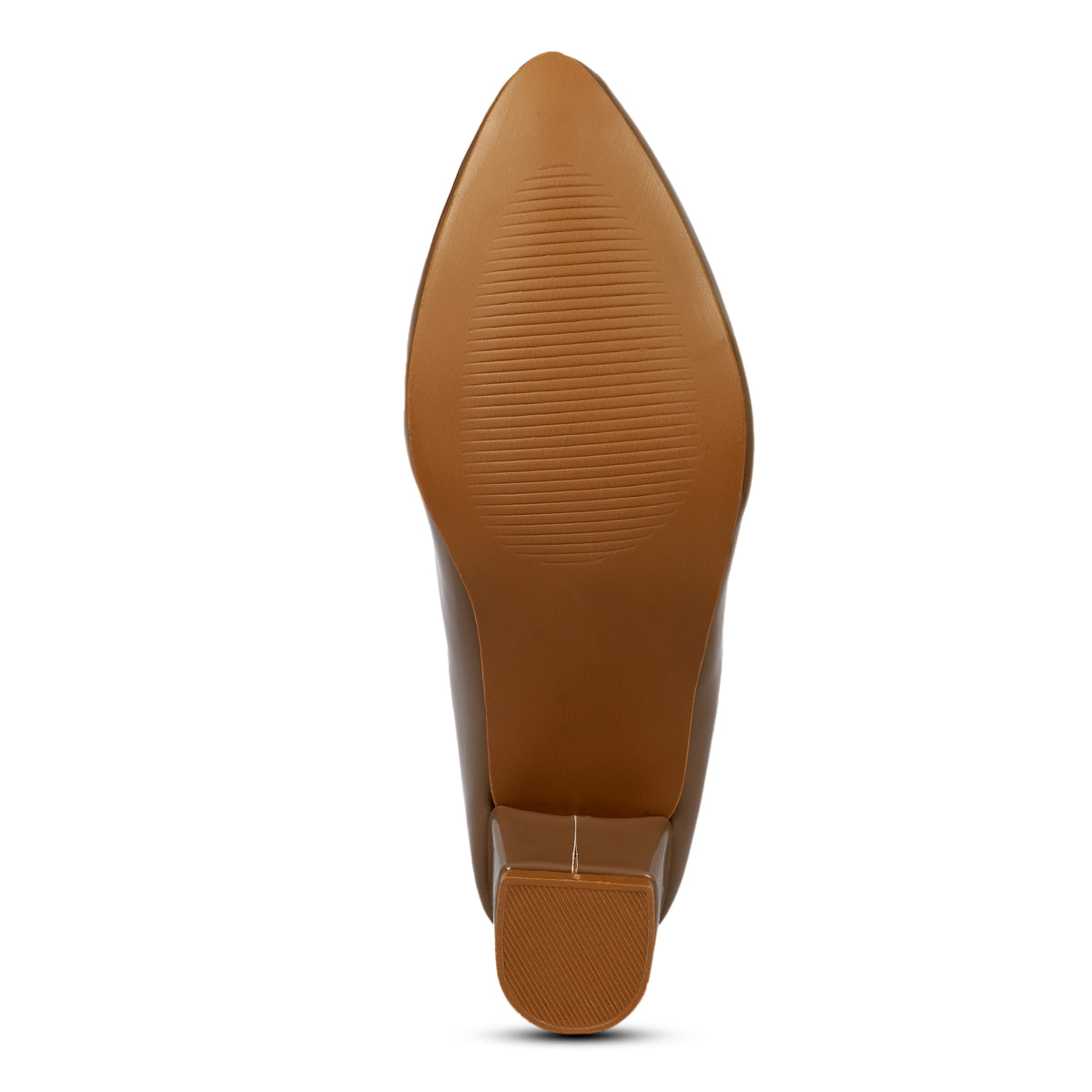 Classic Pointed Toe Low Heel Pumps - Beige