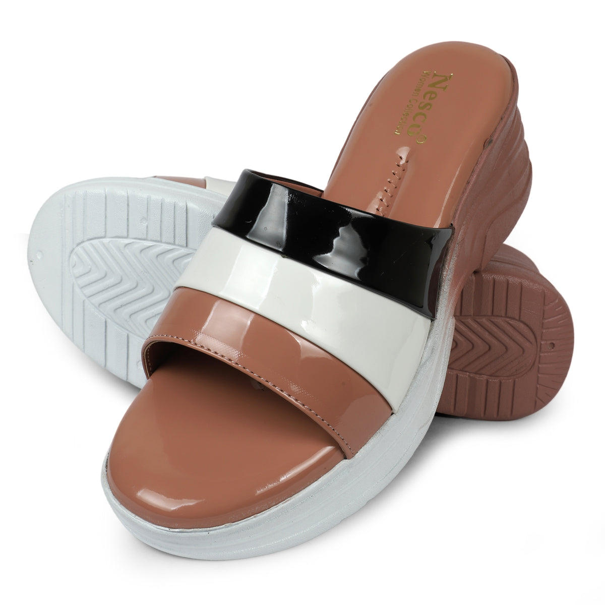 Tri-Color Platform Wedge Slides
