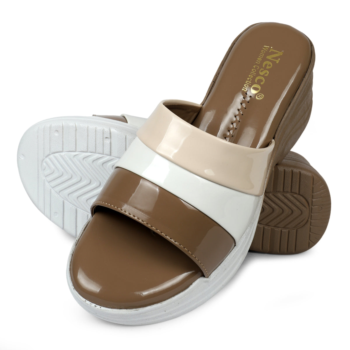 Tri-Color Platform Wedge Slides