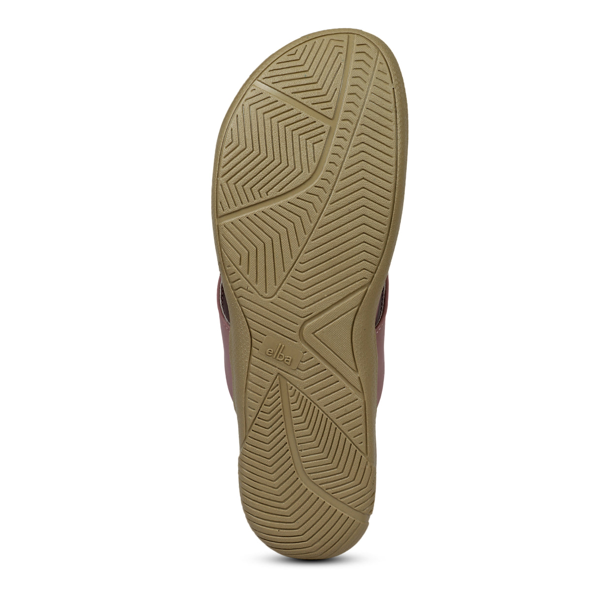 Butterfly Embellished Toe-Post Sandals - Mauve