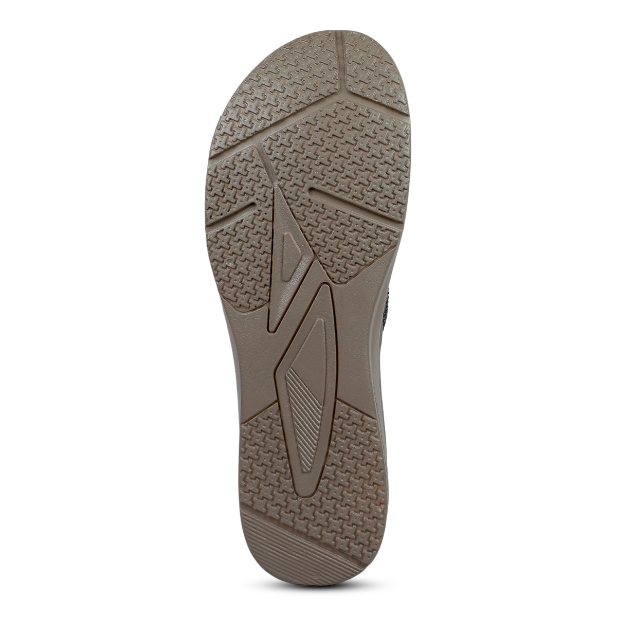 Embellished H-Strap Slides - Grey