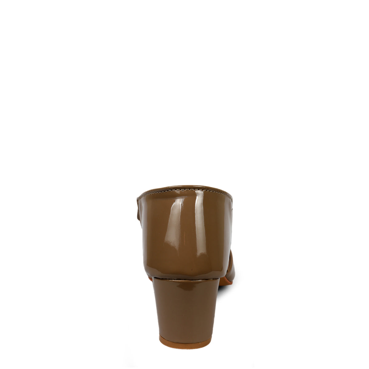 Minimalist Metallic Accent Thong Sandals - Tan