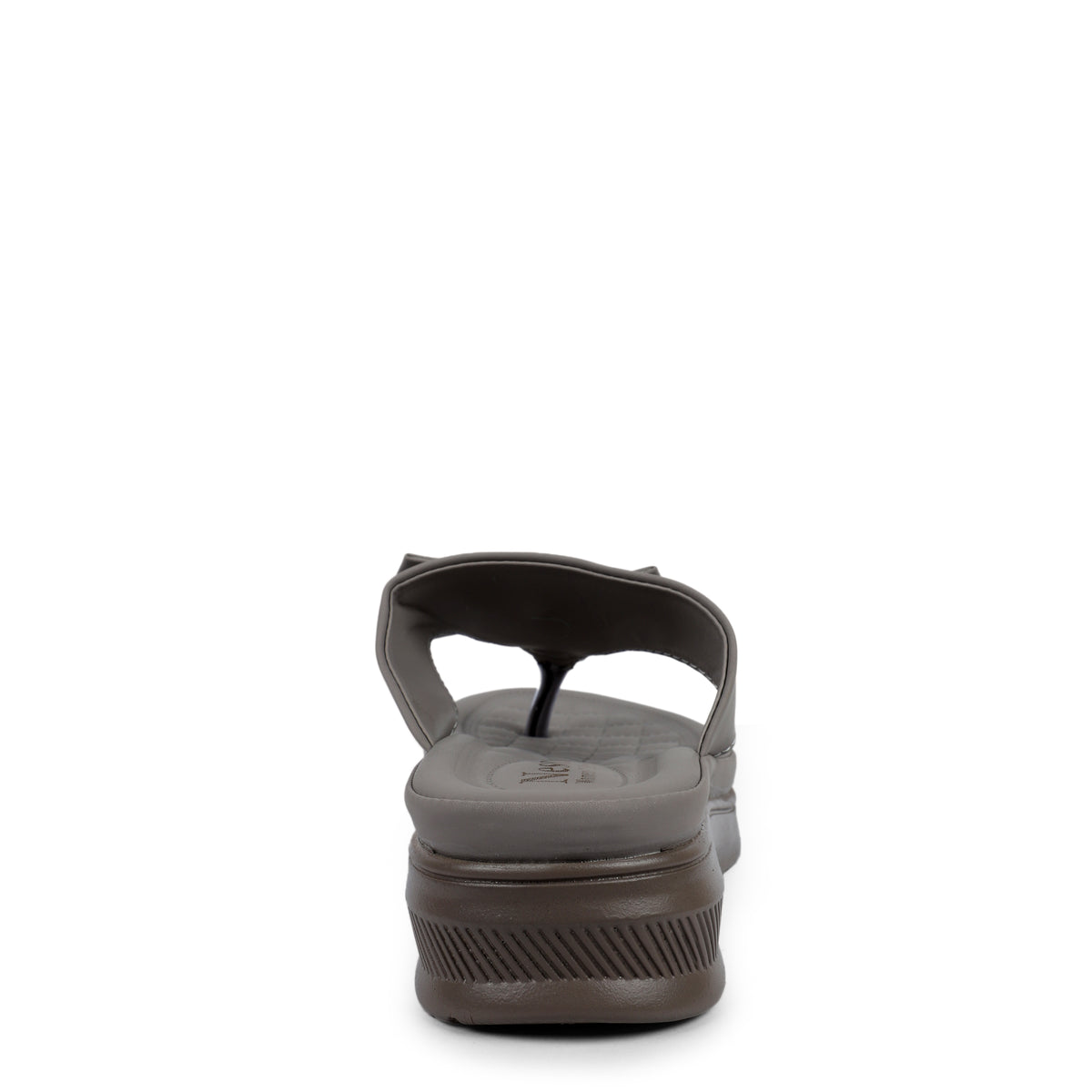 Chic Bow Accent Sandals - Grey