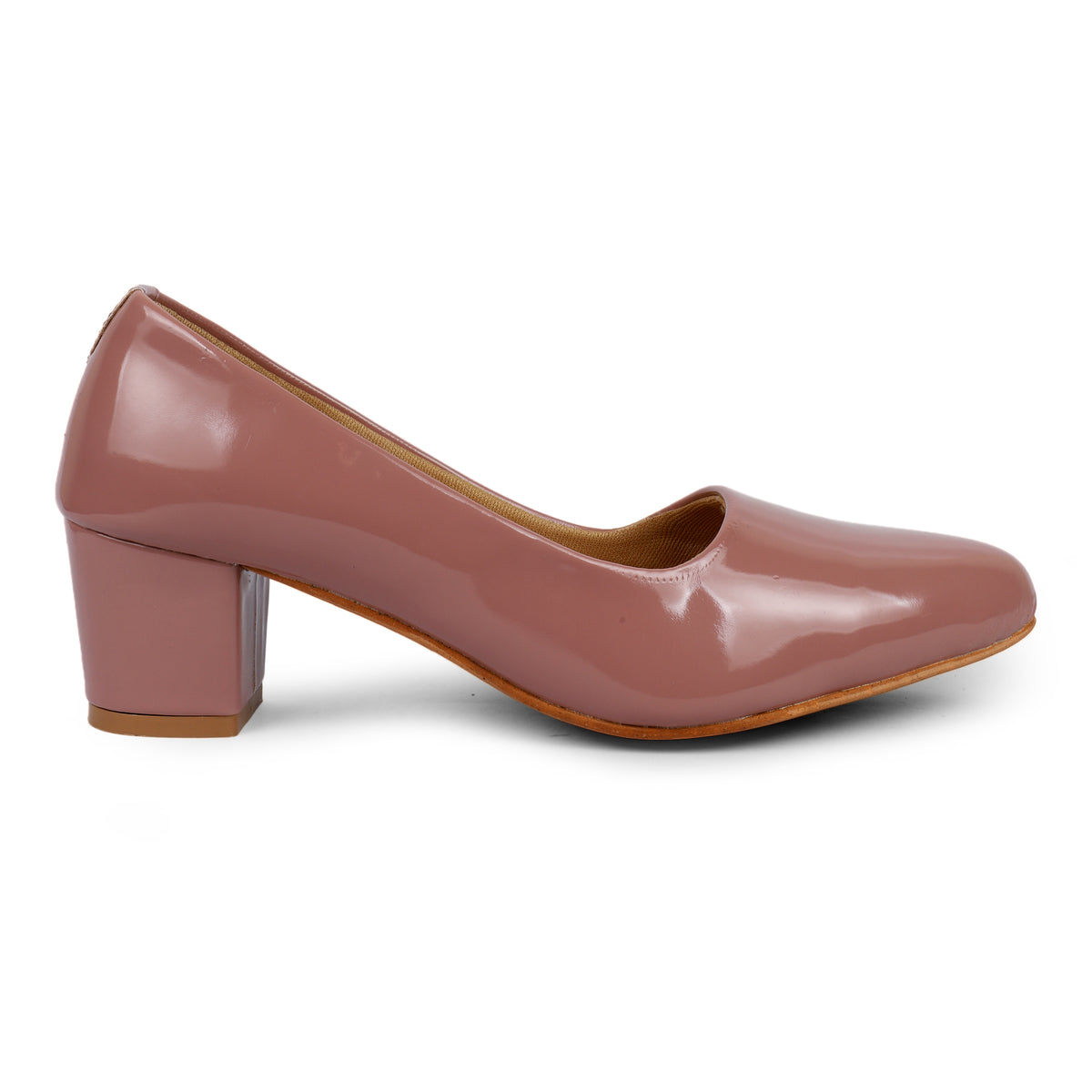 Classic Pointed Toe Low Heel Pumps - Pink