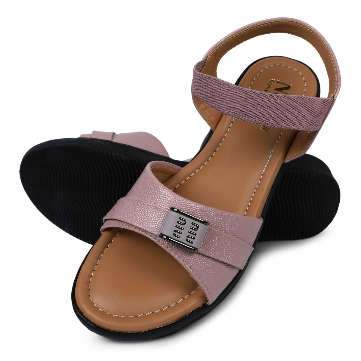 Elastic Back Strap Comfort Sandals