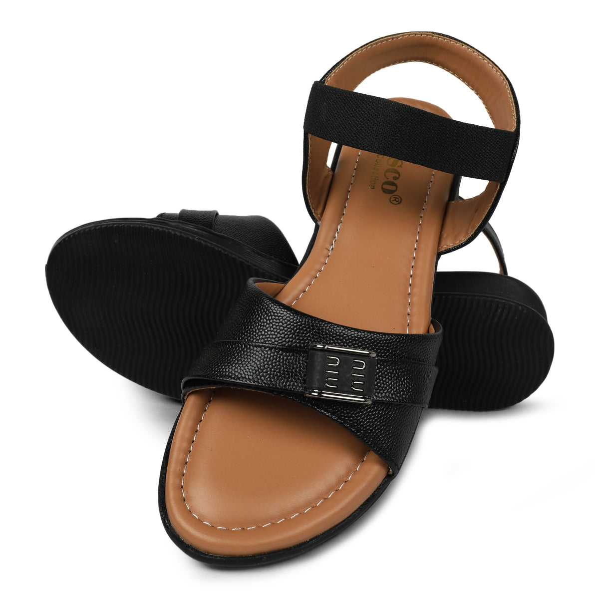 Elastic Back Strap Comfort Sandals