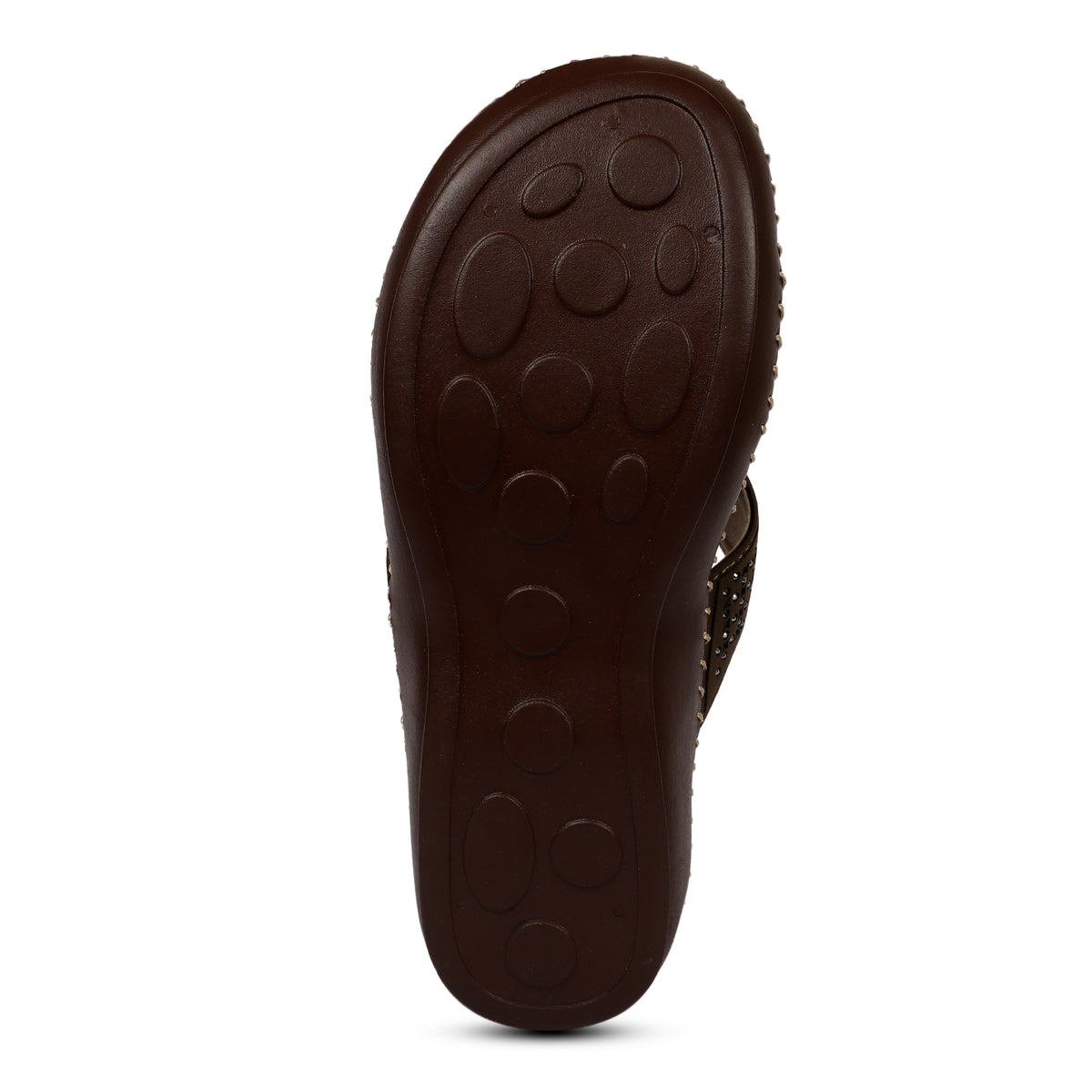 Multi-Strap Flat Sandals - Brown