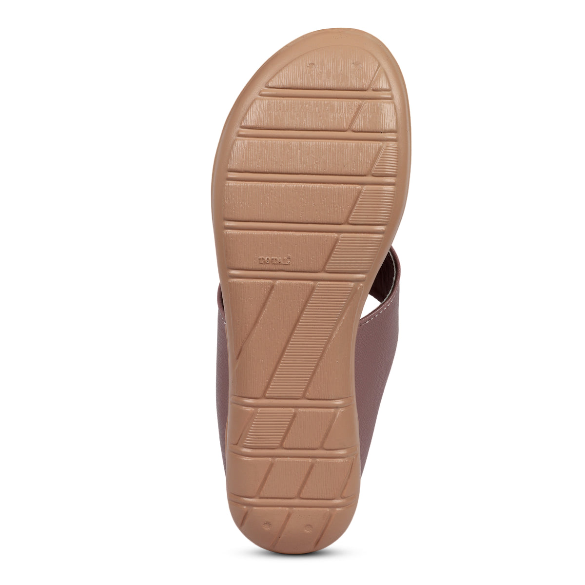 Laser-Cut Detail Wedge Sandals - Mauve