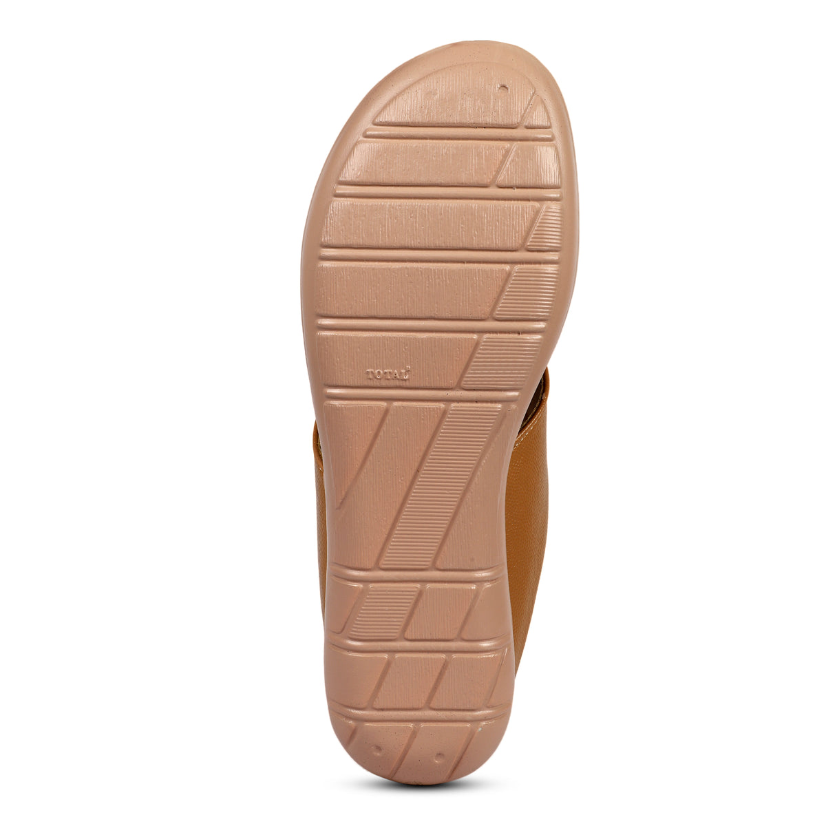 Laser-Cut Detail Wedge Sandals - Tan