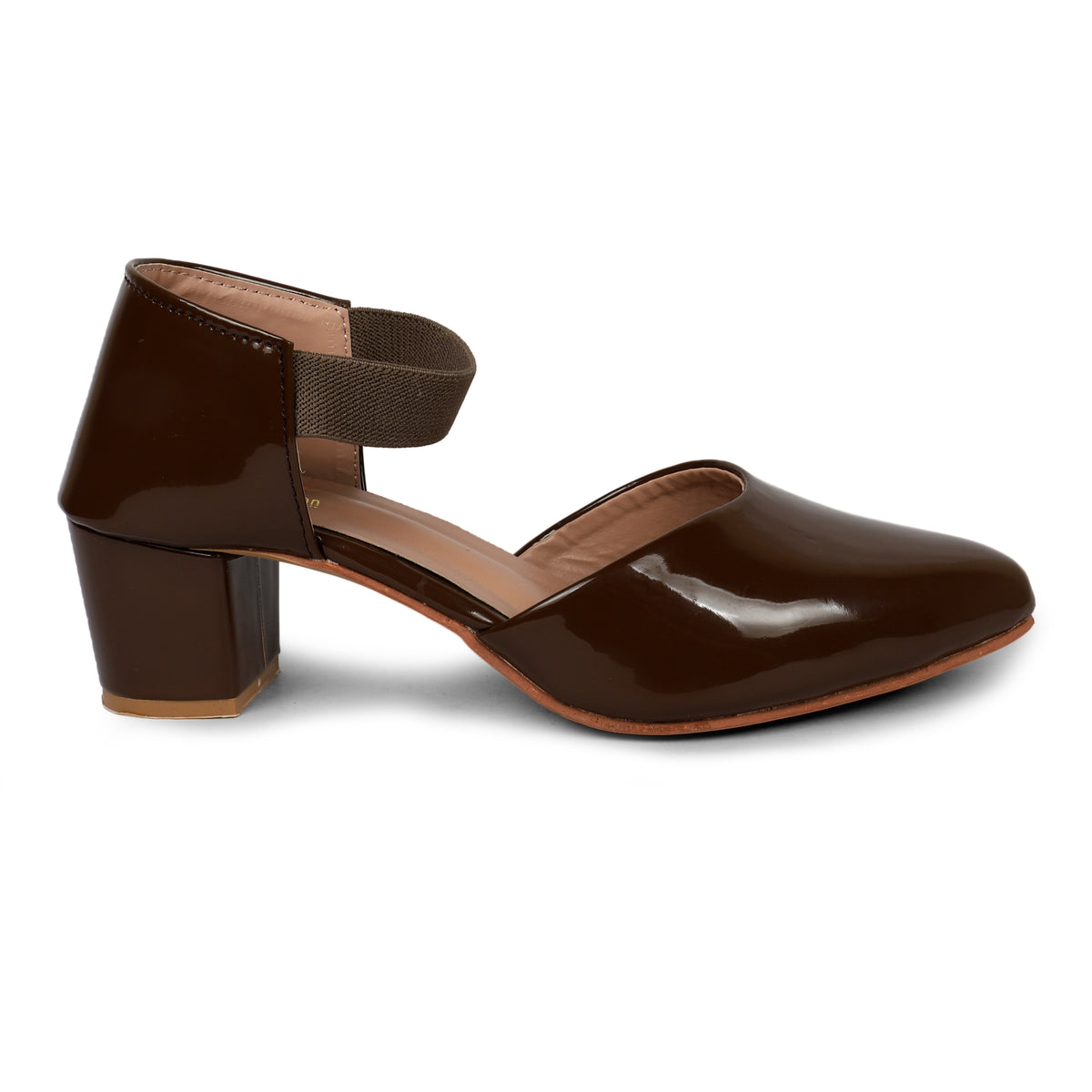 Minimalist Metallic Accent Thong Sandals - Mauve