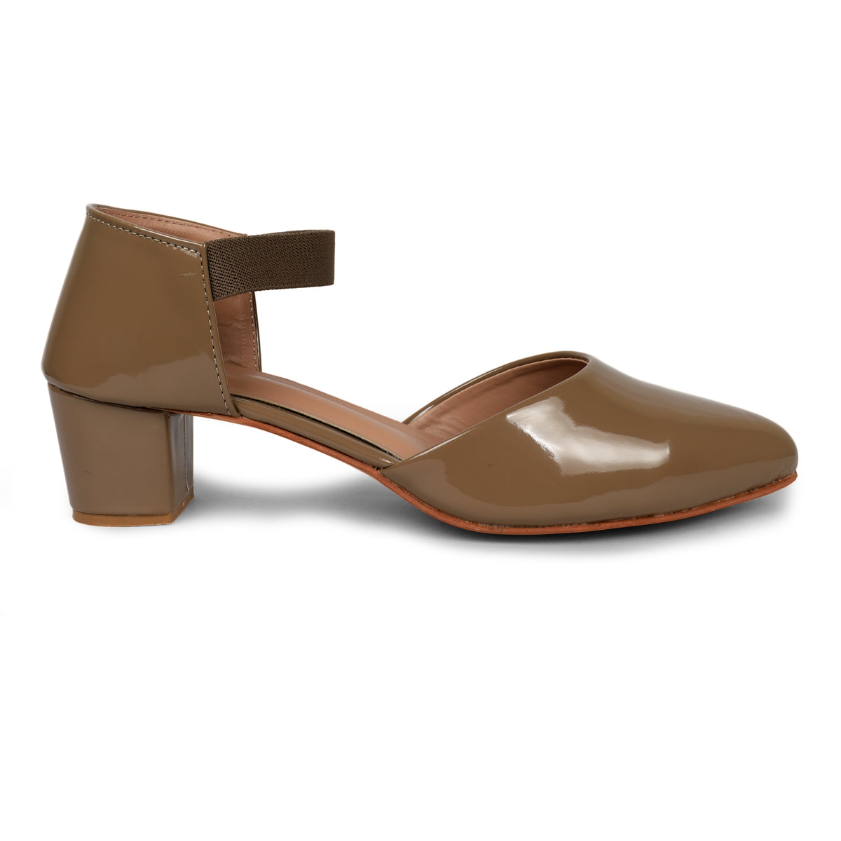 Minimalist Metallic Accent Thong Sandals - Tan