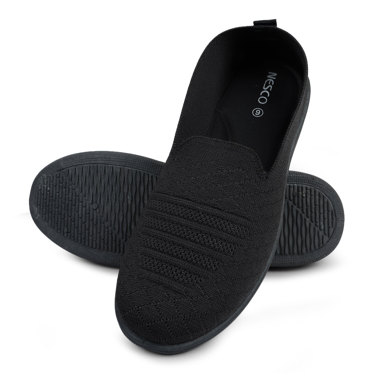 Slip-On Knitted Walking Sneakers